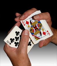 retaining top cards demonstration