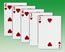 2 -  Straight Flush - 5 cards of same suit in sequence. Ranking depends on highest card